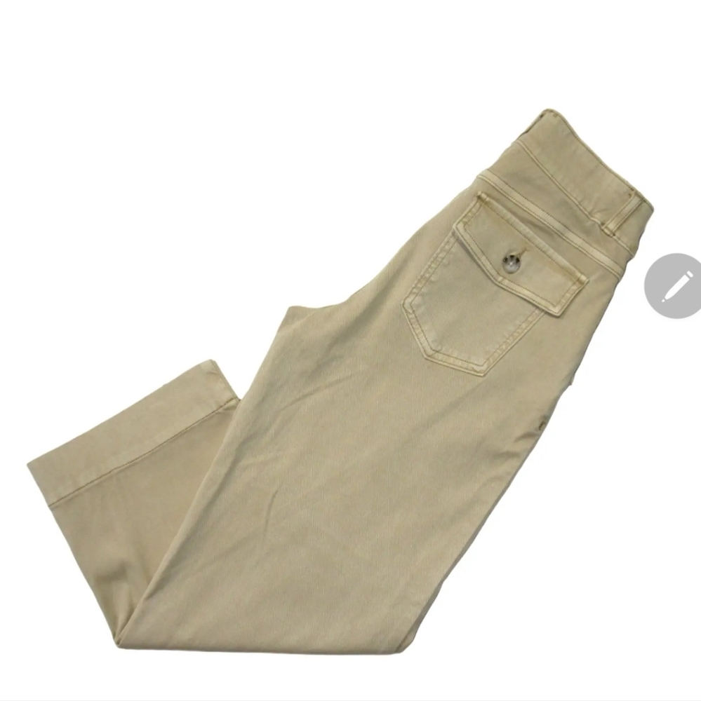 Spanx  Stretch Twill Cropped Wide Leg -- Like New
